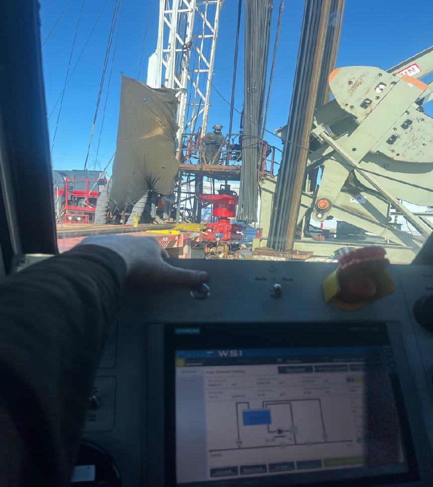 Our Pressure Testing View